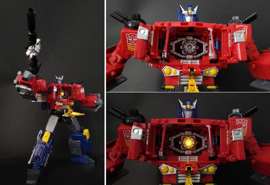 Shockwave Lab Upgrades Star Convoy With Light Up Matrix And Gap